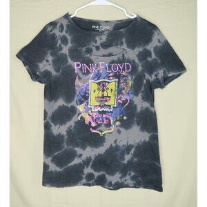 Pink Floyd Tie Dye TShirt 2019 Gray Cutout Key Hole Tee Medium Classic Rock